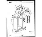 White-Westinghouse RT179NCW1 cabinet parts diagram