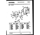 White-Westinghouse WAL103S1A2 electrical parts diagram