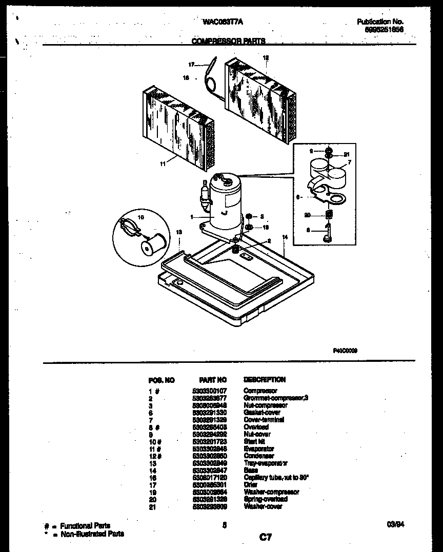 Compressor parts
