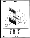 Cabinet front and wrapper