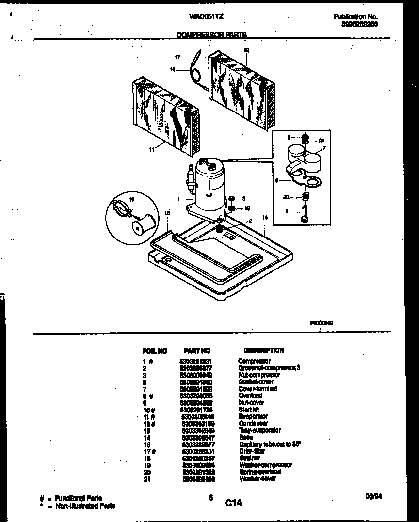Compressor parts