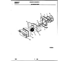 White-Westinghouse WAC053T7A1 air handling parts diagram