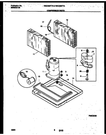 Compressor parts