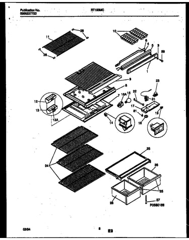 Shelves and supports