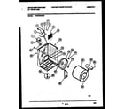 White-Westinghouse WDG646RBSW0 cabinet and component parts diagram