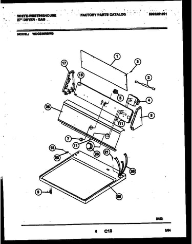 Console and control parts