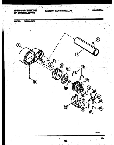 Blower and drive parts