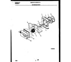 White-Westinghouse WAC073T7A2 air handling parts diagram