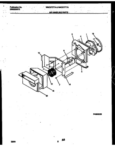 Air handling parts