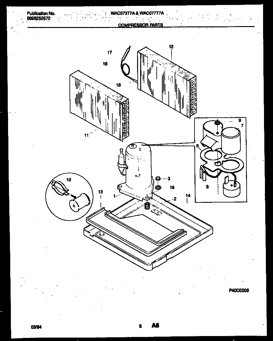 Compressor parts