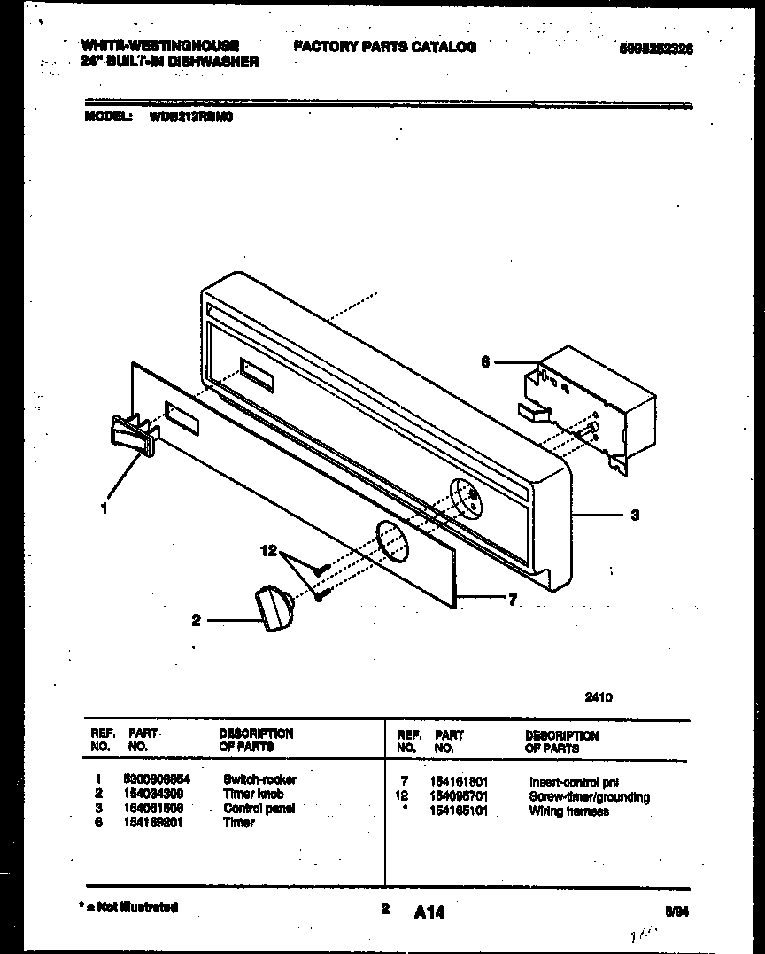 Console and control parts