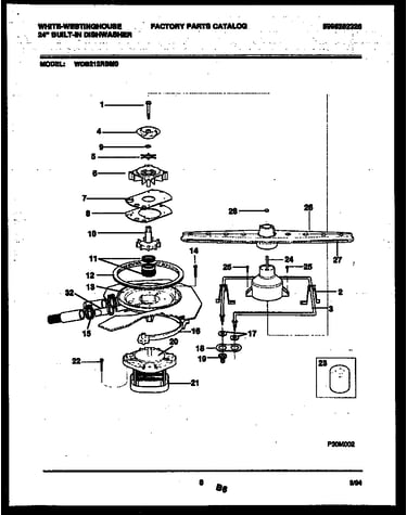Motor pump parts