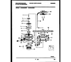 White-Westinghouse WDB632RBS0 motor pump parts diagram