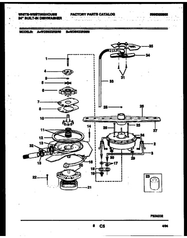 Motor pump parts