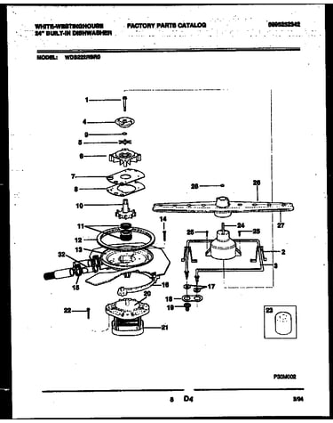 Motor pump parts