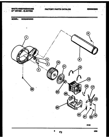 Blower and drive parts