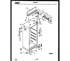 White-Westinghouse WRT15DRBW0 cabinet parts diagram