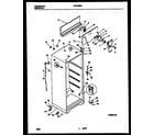 White-Westinghouse PRT193MCW4 cabinet parts diagram