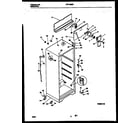White-Westinghouse PRT193MCD4 cabinet parts diagram