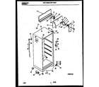 White-Westinghouse WRT17DGBD0 cabinet parts diagram