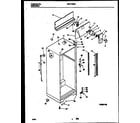 White-Westinghouse WRT17NRAW0 cabinet parts diagram