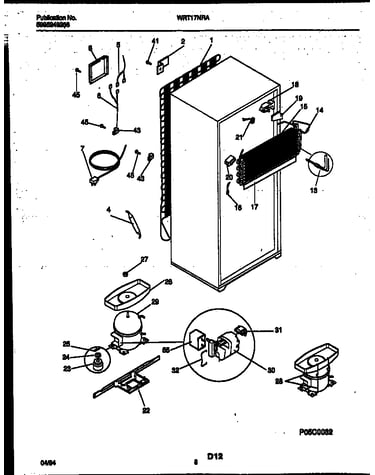 System and automatic defrost parts