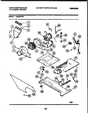 Motor, blower and cabinet parts