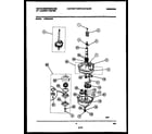 White-Westinghouse LE400AXW2 transmission parts diagram