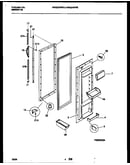 Refrigerator door parts