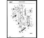 White-Westinghouse WRS22WRBW0 cabinet parts diagram