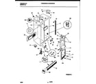 White-Westinghouse WRS22WRBW0 cabinet parts diagram