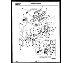 White-Westinghouse WRS24WRBD0 ice maker and installation parts diagram
