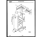White-Westinghouse WRT17FGBW0 cabinet parts diagram