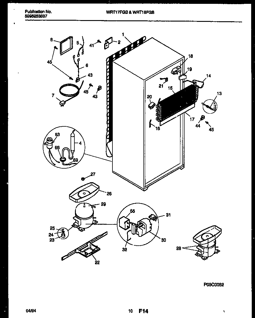 SYSTEM AND AUTOMATIC DEFROST PARTS