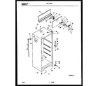 White-Westinghouse WRT13CGBY0 cabinet parts diagram