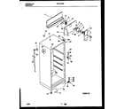 White-Westinghouse WRT15CGBW0 cabinet parts diagram