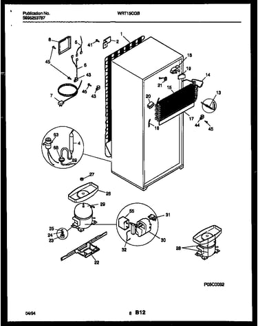 System and automatic defrost parts