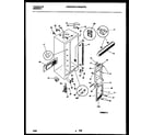 White-Westinghouse WRS20PRBW0 cabinet parts diagram