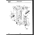 White-Westinghouse WRS22PRBW0 cabinet parts diagram