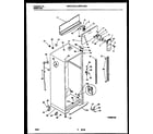 White-Westinghouse WRT21GRBD0 cabinet parts diagram