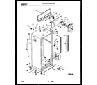 White-Westinghouse WRT21GRAD0 cabinet parts diagram