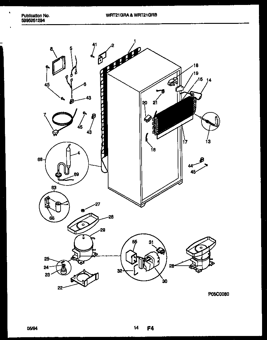 SYSTEM AND AUTOMATIC DEFROST PARTS