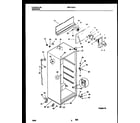 White-Westinghouse WRT18CVAW1 cabinet parts diagram