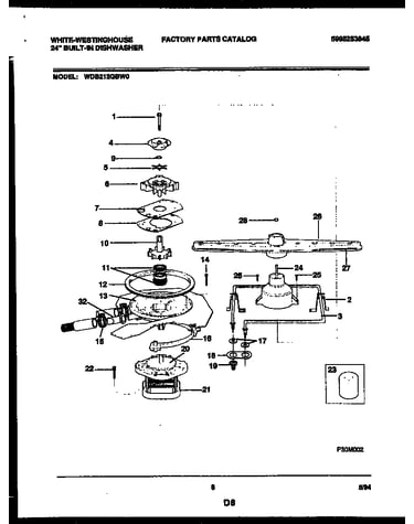 Motor pump parts