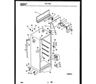 White-Westinghouse WRT17DRBW1 cabinet parts diagram