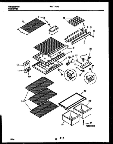 Shelves and supports