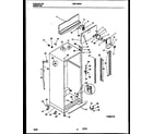 White-Westinghouse WRT19PRAD0 cabinet parts diagram