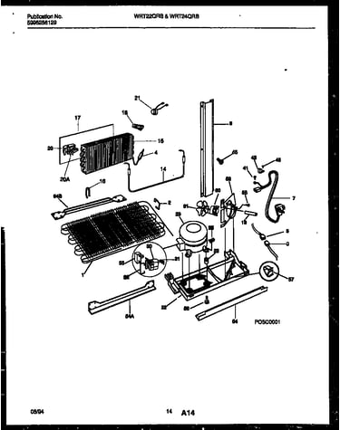 System and automatic defrost parts