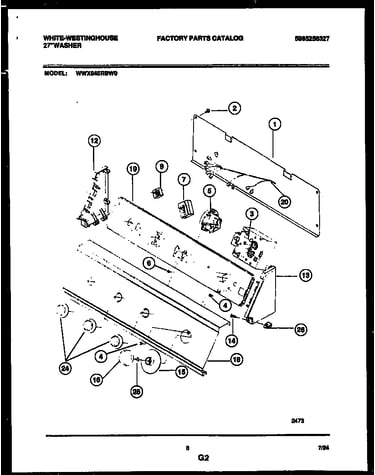 Console and control parts
