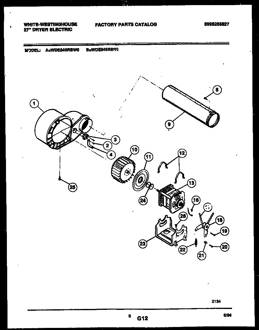 Blower and drive parts